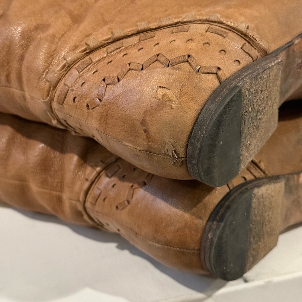 Chloe Leather Riding Boot - Picture 9 of 12